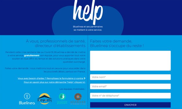 Covid-19 : Help ! L’initiative de Bluelinea