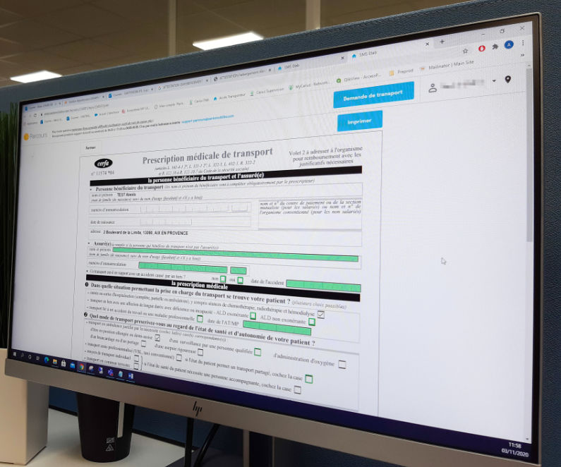 Transports sanitaires