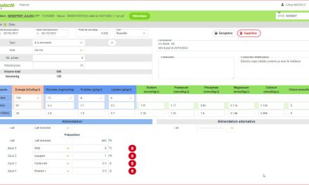 ALMA : un nouveau logiciel pour la nutrition entérale et parentérale