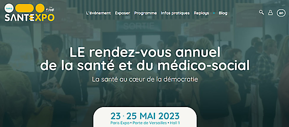 SantExpo 2023 : LE rendez-vous de l’écosystème de la Santé