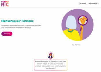 L’alliance Rhumatech lance FormaRIC, une solution numérique dédiée à la prise en charge des rhumatismes inflammatoires chroniques